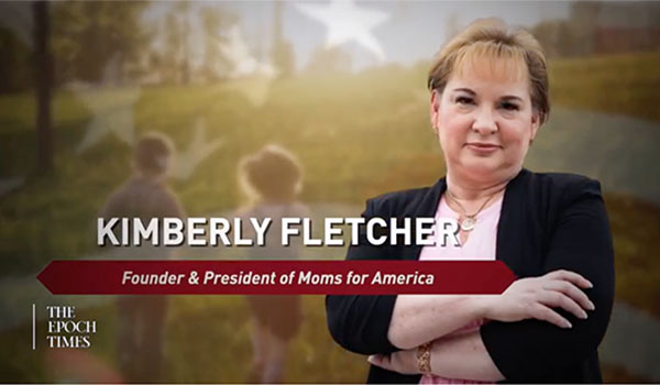 Kimberly Fletcher on Epoch Times Moms for America - Media & News