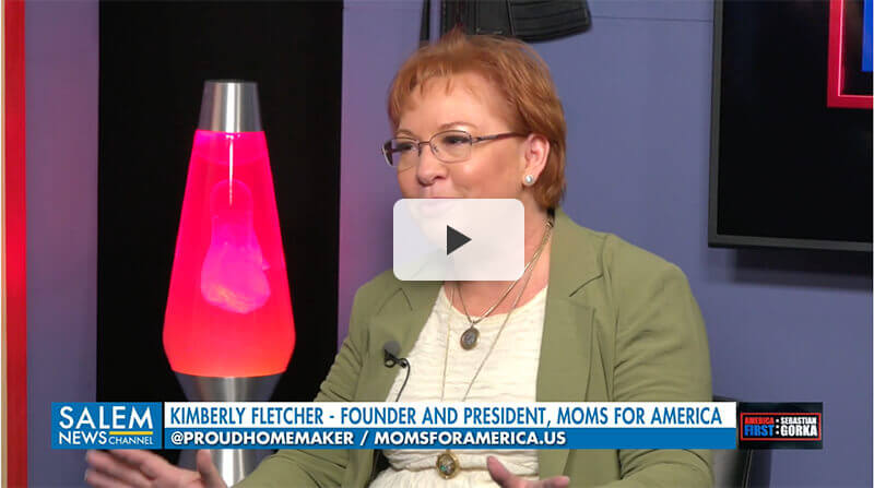 Kimberly with Sebastian Gorka - Moms for America Media & News