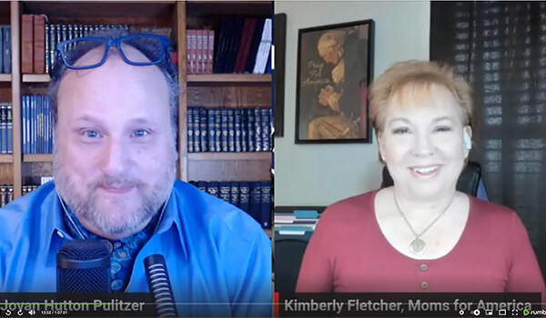 Kimberly Fletcher with Jovan Hutton - Moms for America Media & News