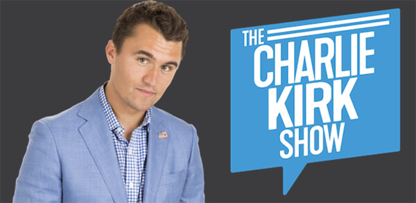 Charlie Kirk Show logo - Moms for America Media & News