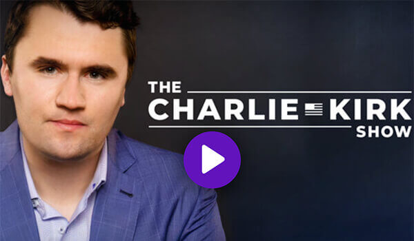 The Charlie Kirk Show logo - Moms for America Media & News