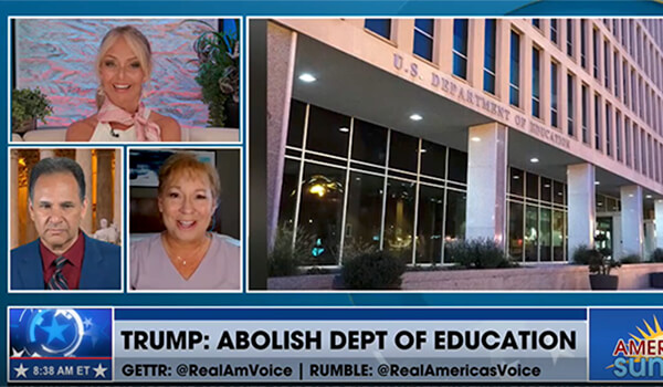 Kimberly Fletcher talks about Abolishing the Department of Education onThe American Sunrise Show - Moms for America Media & News